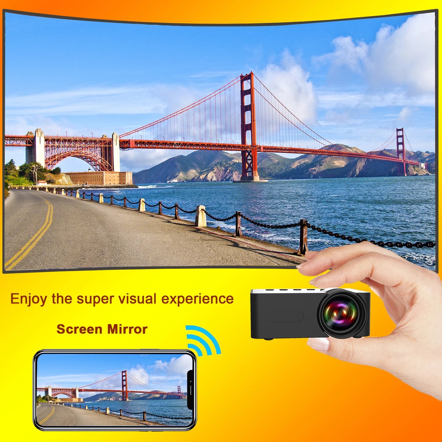 Purilite Select YT100 Portable Projector