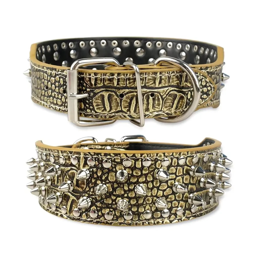 Purilite Select Spiked Studded Dog Collar