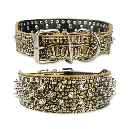 Purilite Select Spiked Studded Dog Collar