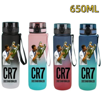 Purilite Select 650ml Cristiano Ronaldo Football Star Water Bottle