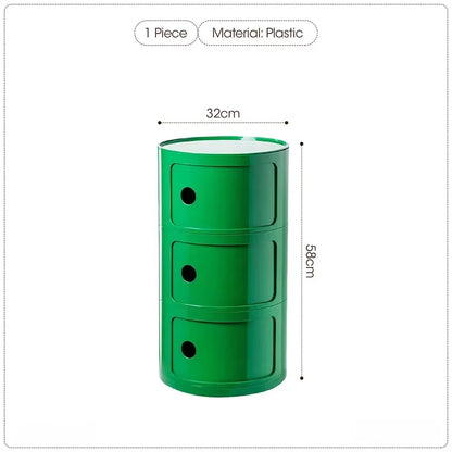 Purilite Select Nordic Net Red Bedside Cabinet