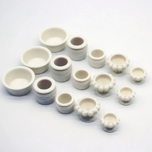 Purilite Select 5Pcs Mini Dollhouse Flowerpots