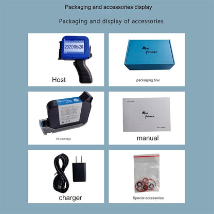 Mini Hand Jet Printer M2 – Compact Handheld Inkjet Printer for Expiry Date & Batch Coding