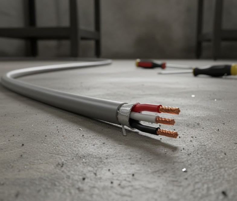 Security & Sound, 3 Conductor 16 AWG BC, Shielded, Riser (Mtr)